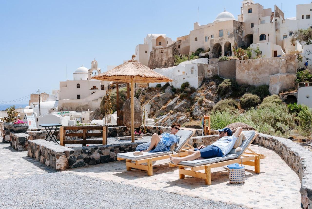 Rock Villas Complex - Private Luxe Top Retreat - Castle And Sea View Emporio  Extérieur photo